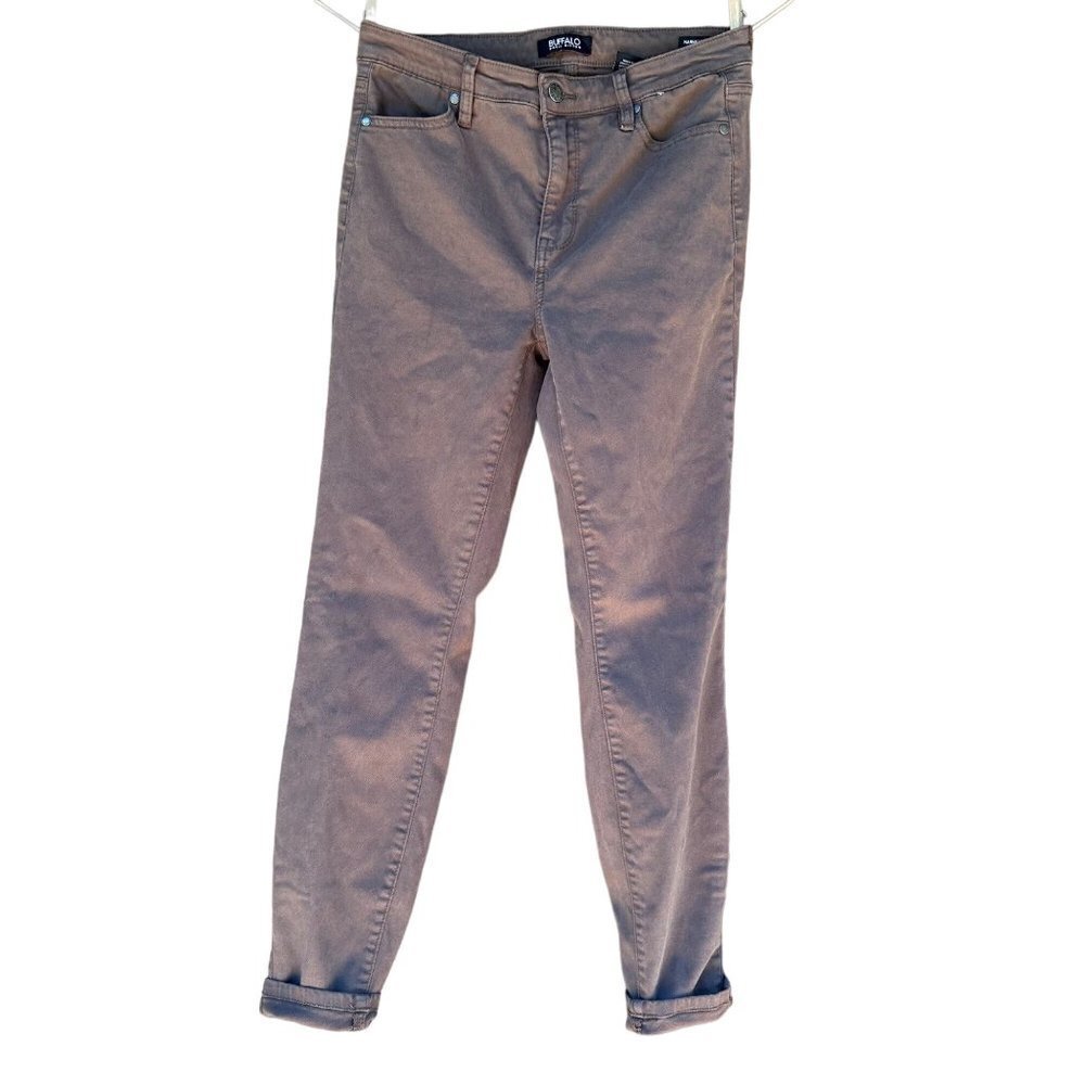 Buffalo David Bitton Hanna Lavender High Rise Soft Stretch Skinny Jeans Size 4 - Picture 3 of 12